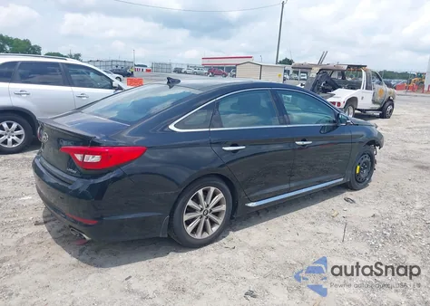 2016 Hyundai Sonata Limited из США, поврежденный, VIN 5NPE34AF6GH289969